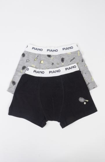 شورت پا دار تمام چاپ تنیس پک دوتایی