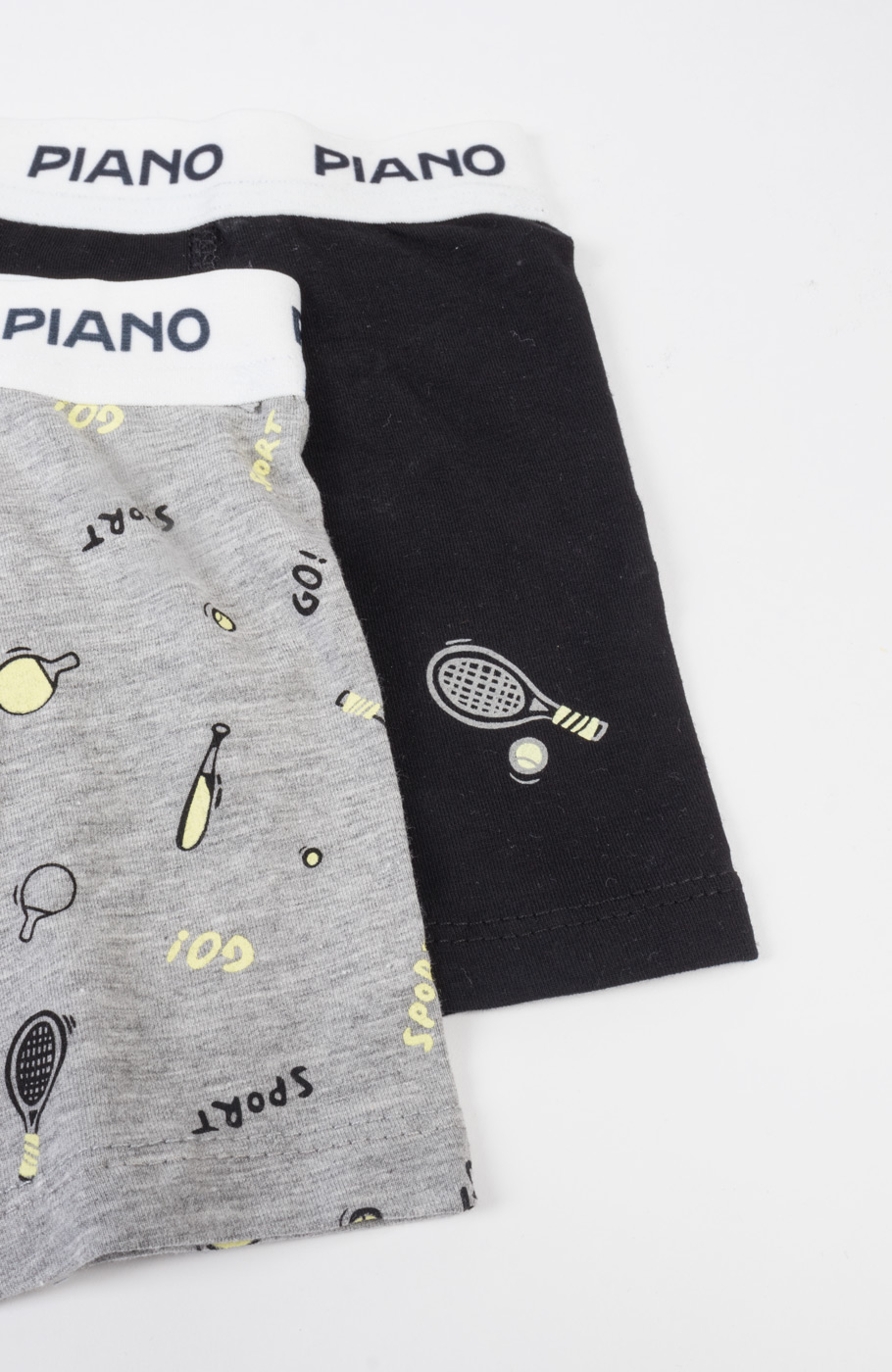 شورت پا دار تمام چاپ تنیس پک دوتایی