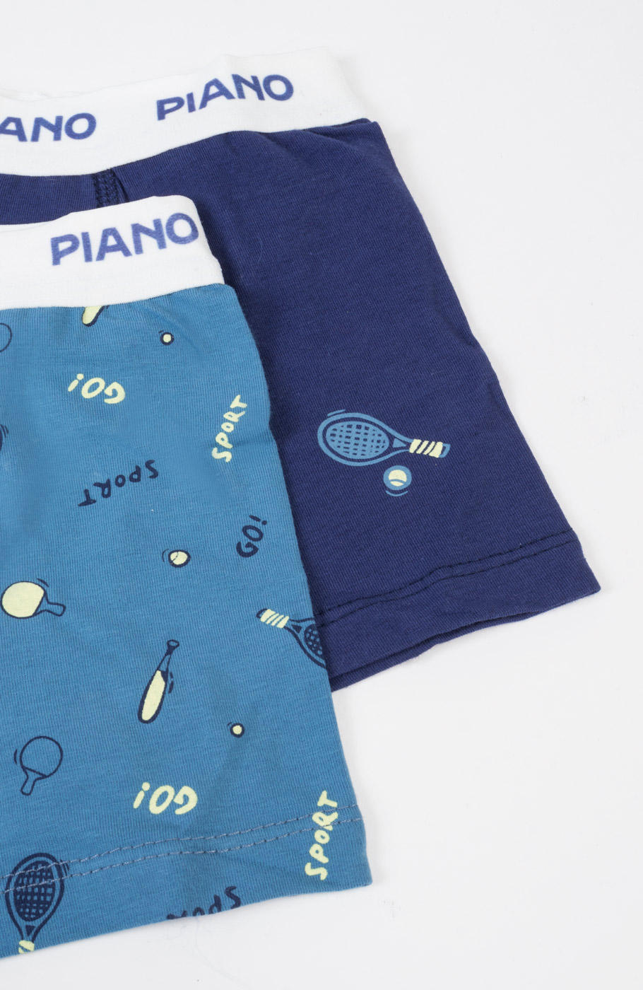 شورت پا دار تمام چاپ تنیس پک دوتایی