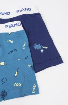 شورت پا دار تمام چاپ تنیس پک دوتایی