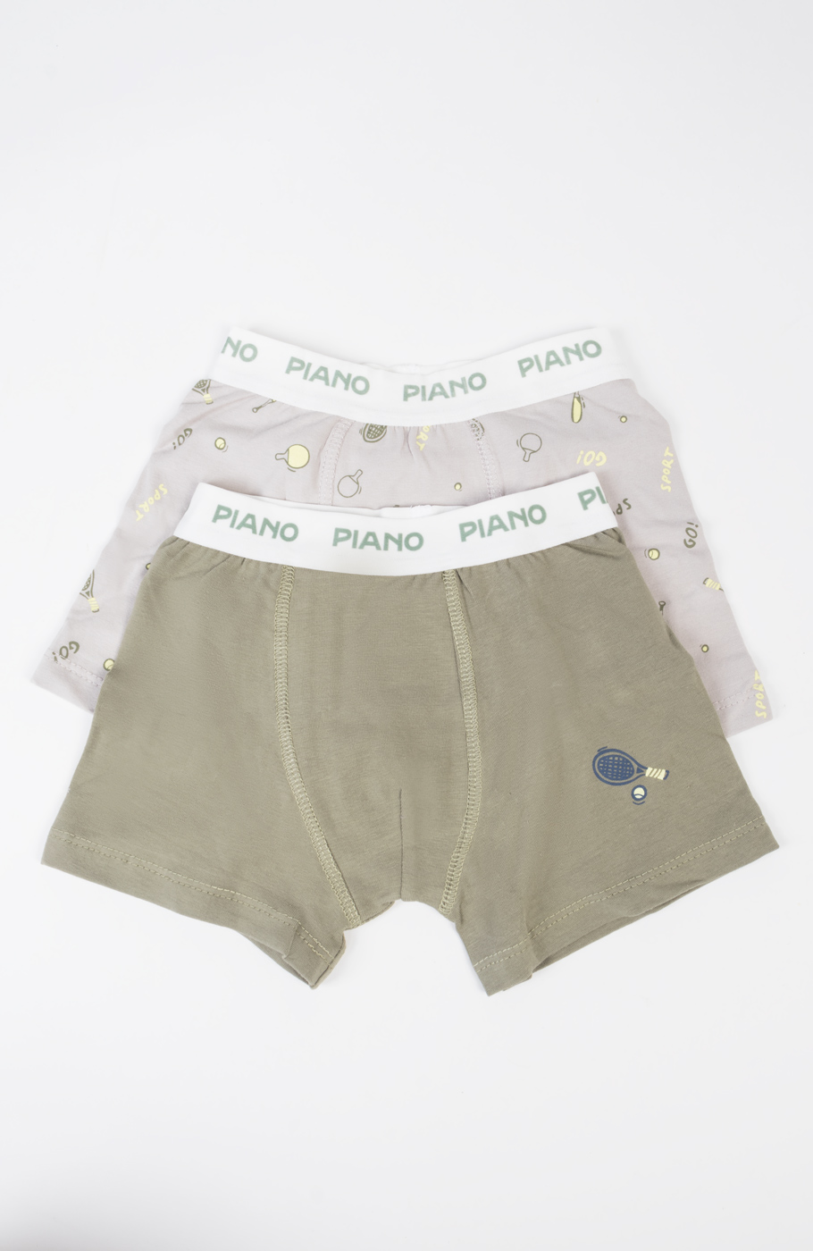 شورت پا دار تمام چاپ تنیس پک دوتایی