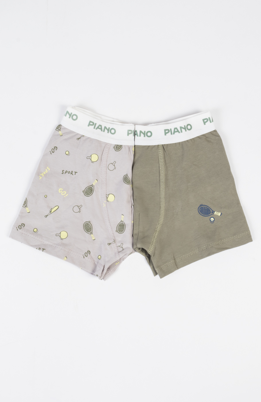 شورت پا دار تمام چاپ تنیس پک دوتایی