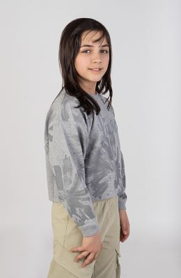 بلوز نیم تنه دورس لایکرا (ست با کد 10499)