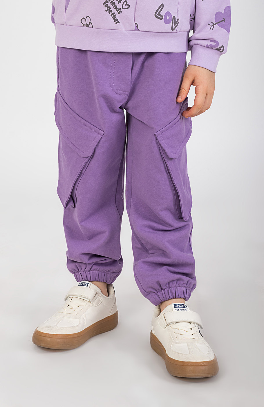 شلوار اسلش دورس لایکرا کارگو (ست با کد 10498)