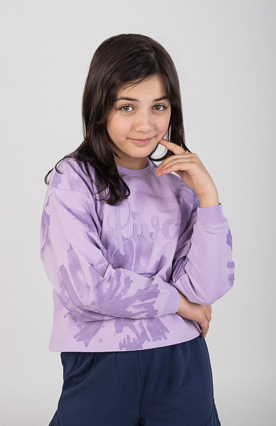 بلوز نیم تنه دورس لایکرا (ست با کد 10499)