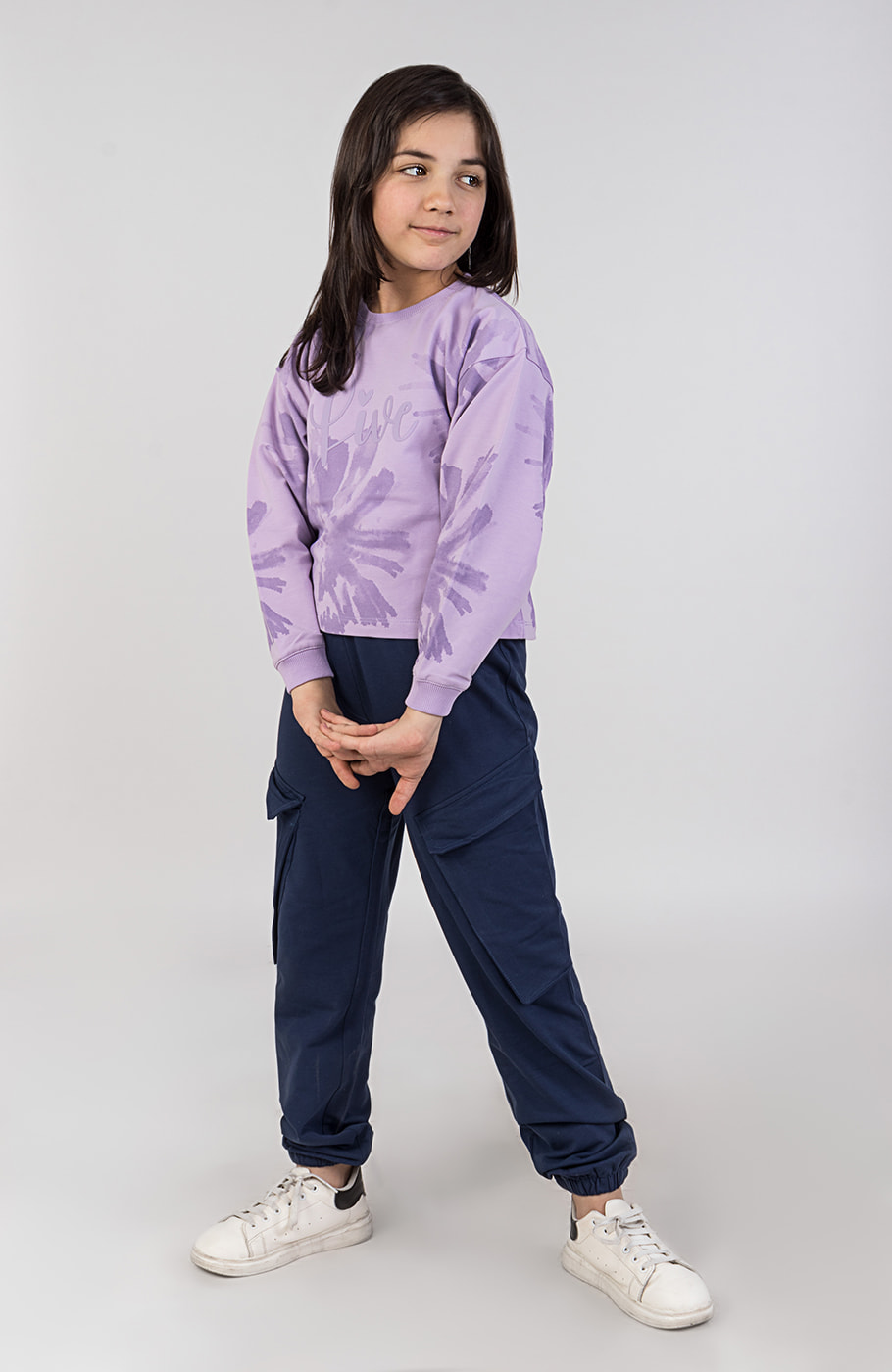 بلوز نیم تنه دورس لایکرا (ست با کد 10501)