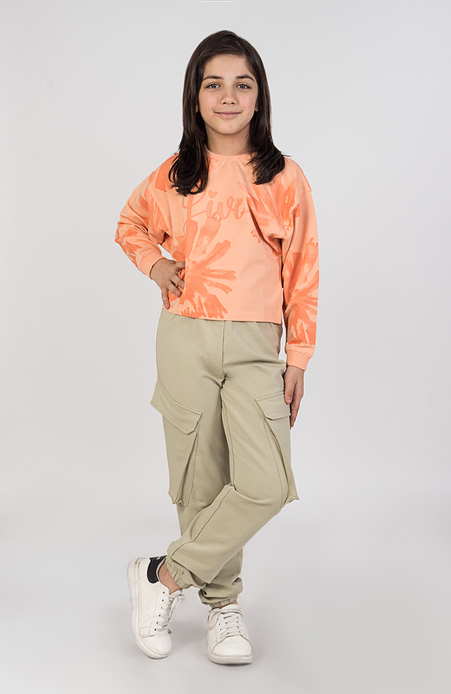 بلوز نیم تنه دورس لایکرا (ست با کد 10501)