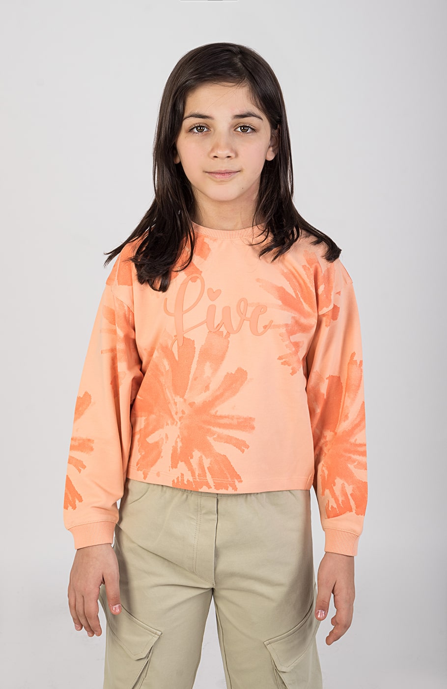 بلوز نیم تنه دورس لایکرا (ست با کد 10501)