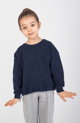 بلوز ژاکارد قلب ریز دمپا گت دار