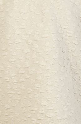 بلوز ژاکارد قلبی ریز دمپا گت دار