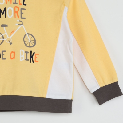 بلوز پهلو برش دار پسرانه