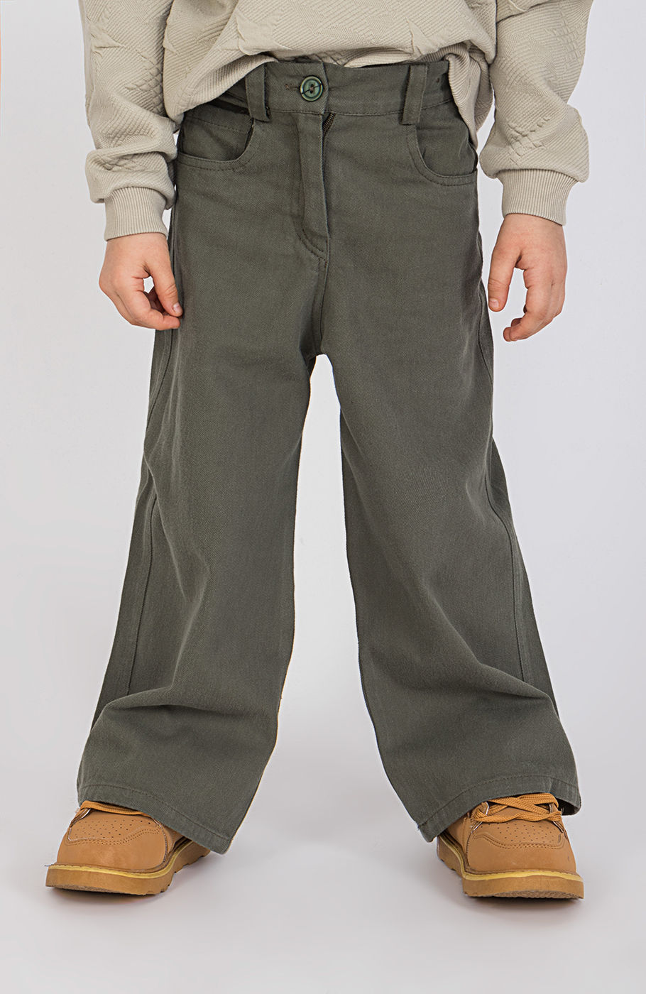 شلوار کتان واید