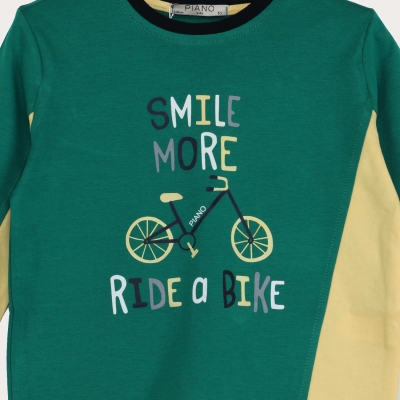 بلوز پهلو برش دار پسرانه