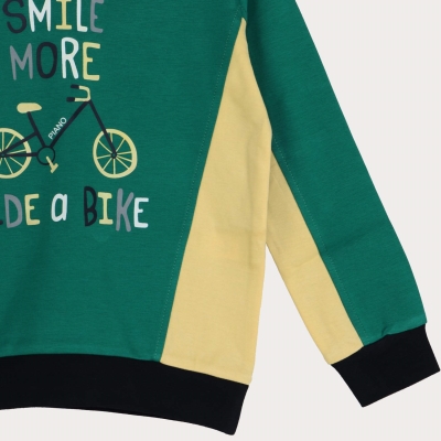 بلوز پهلو برش دار پسرانه