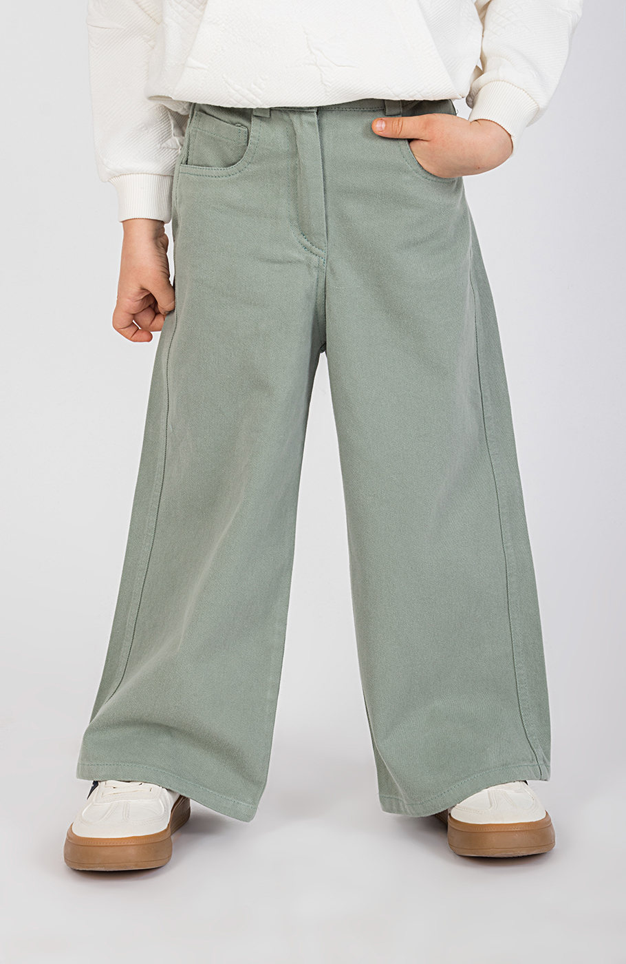 شلوار کتان واید