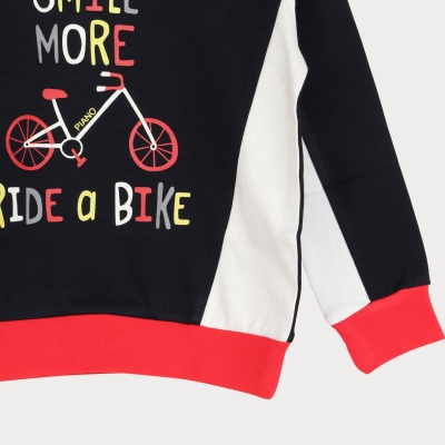 بلوز پهلو برش دار پسرانه