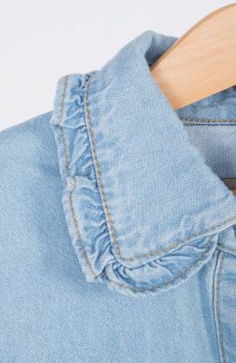 شومیز جین دمپا کش دار