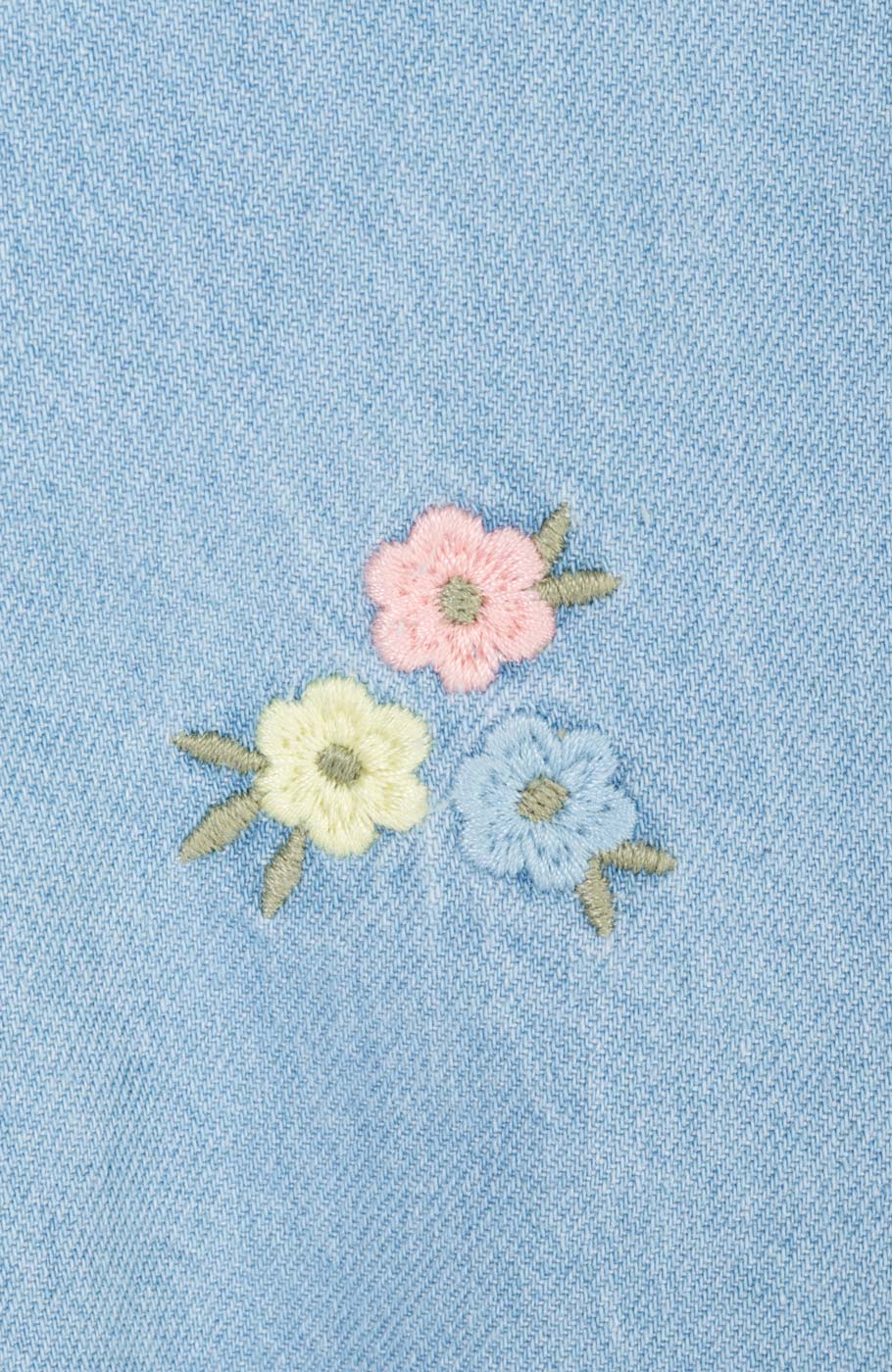 شومیز جین دمپا کش دار