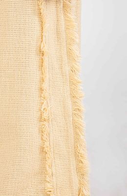 شلوار حصیری بافت واید پهلو ریش ریش