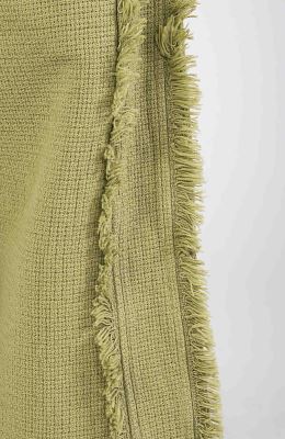 شلوار حصیری بافت واید پهلو ریش ریش