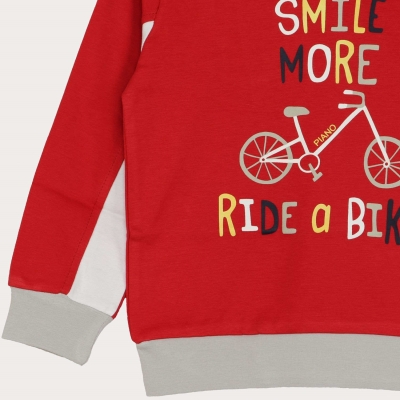 بلوز پهلو برش دار پسرانه