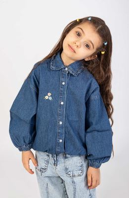 شومیز جین دمپا کش دار