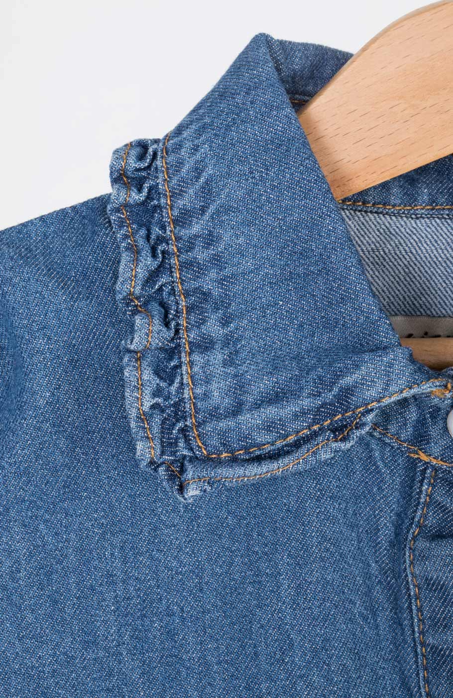 شومیز جین دمپا کش دار