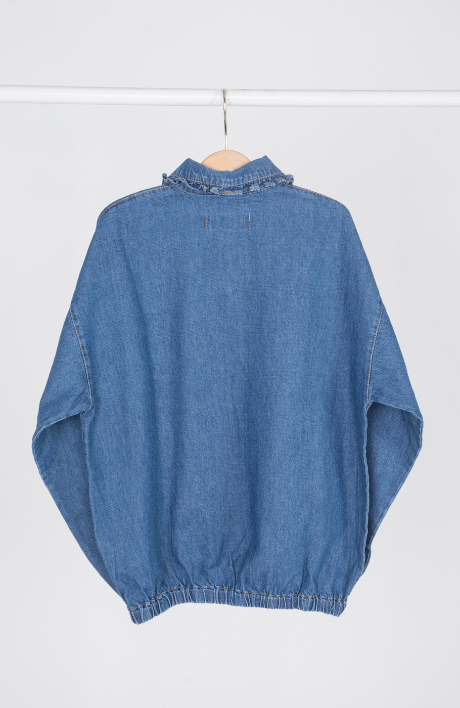 شومیز جین دمپا کش دار