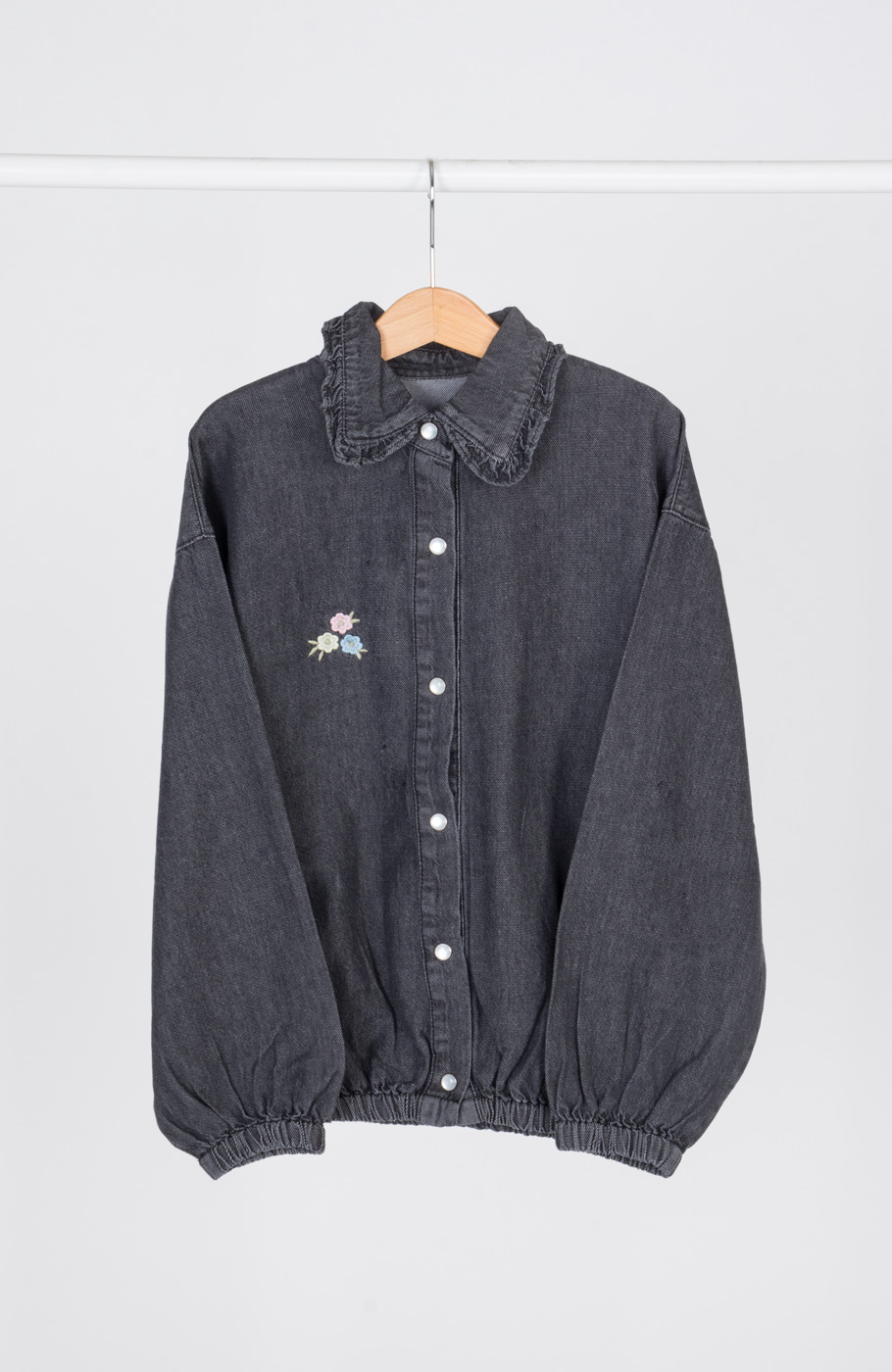 شومیز جین دمپا کش دار