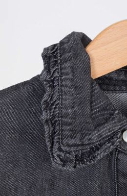 شومیز جین دمپا کش دار