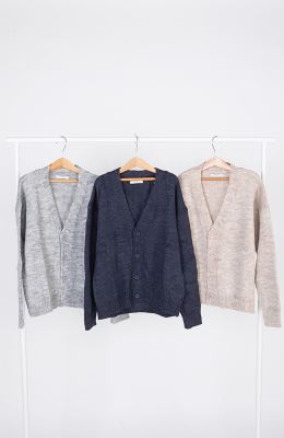 ژاکت بافت دکمه دار