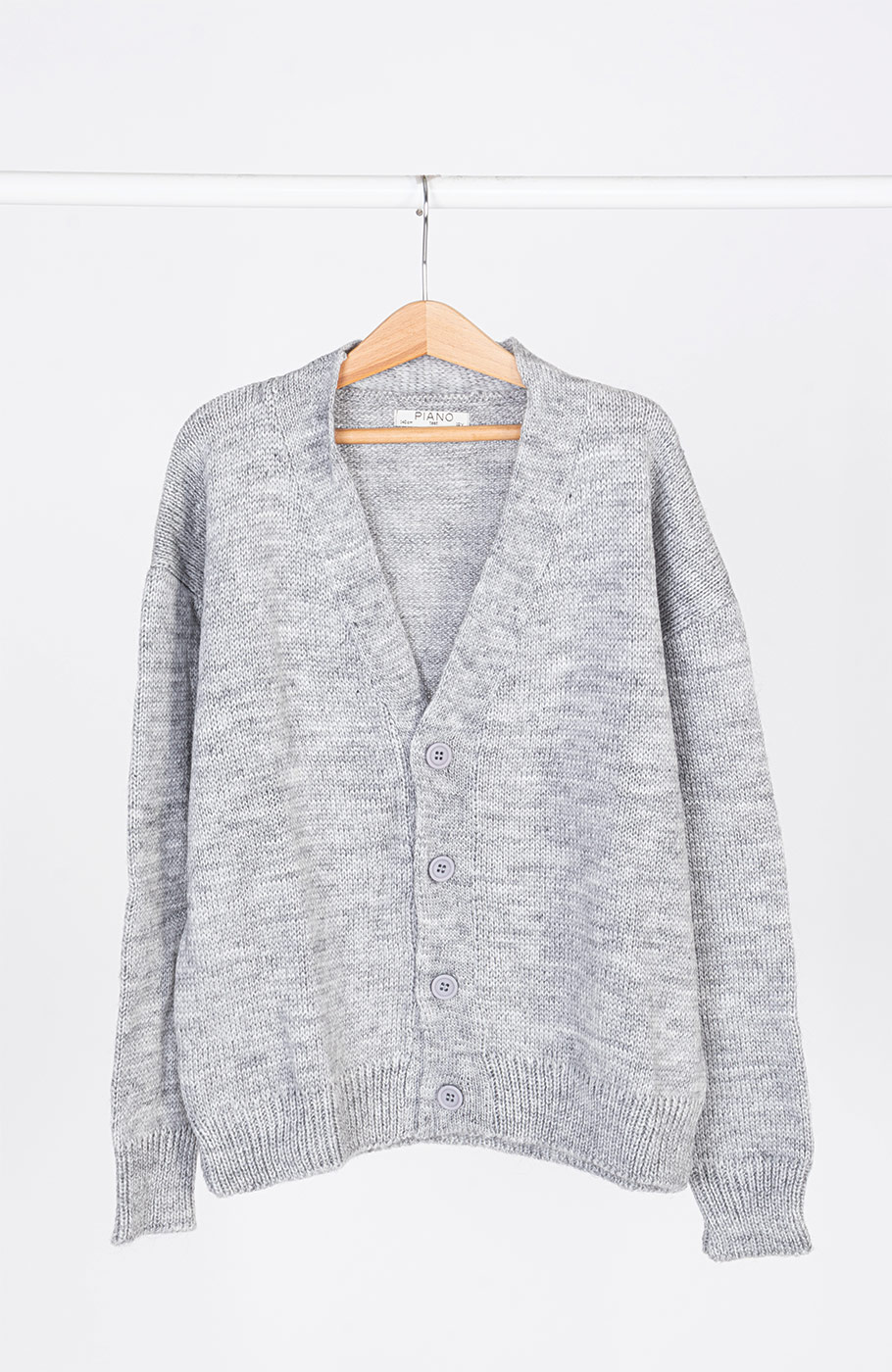 ژاکت بافت دکمه دار