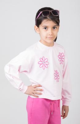 بلوز نیم تنه دورس لایکرا (ست با کد 10523)