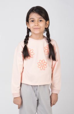 بلوز نیم تنه دورس لایکرا (ست با کد 10523)