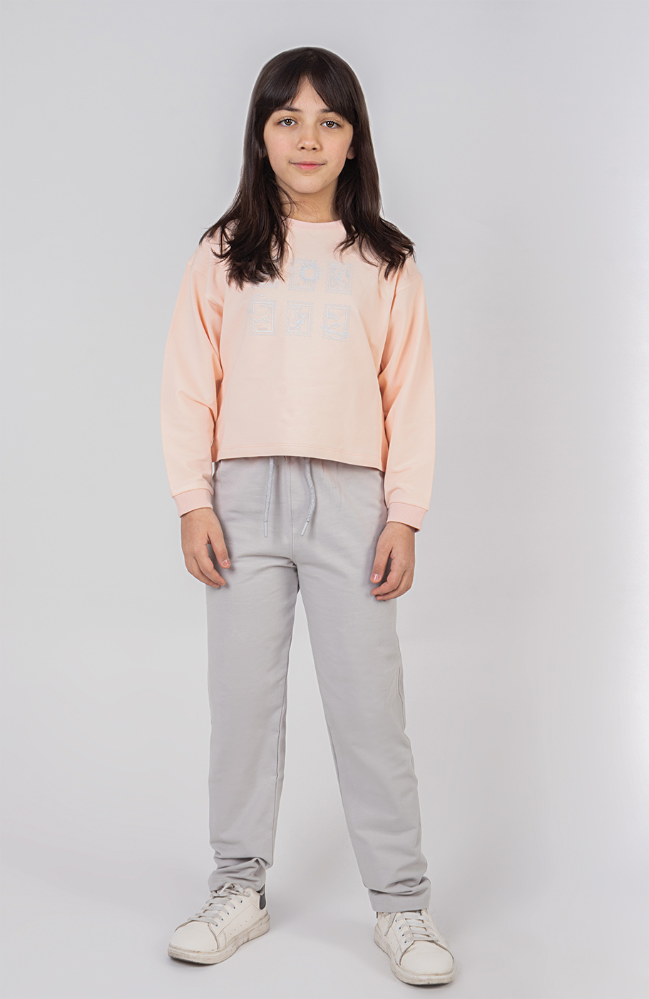 بلوز نیم تنه دورس لایکرا (ست با کد 10525)