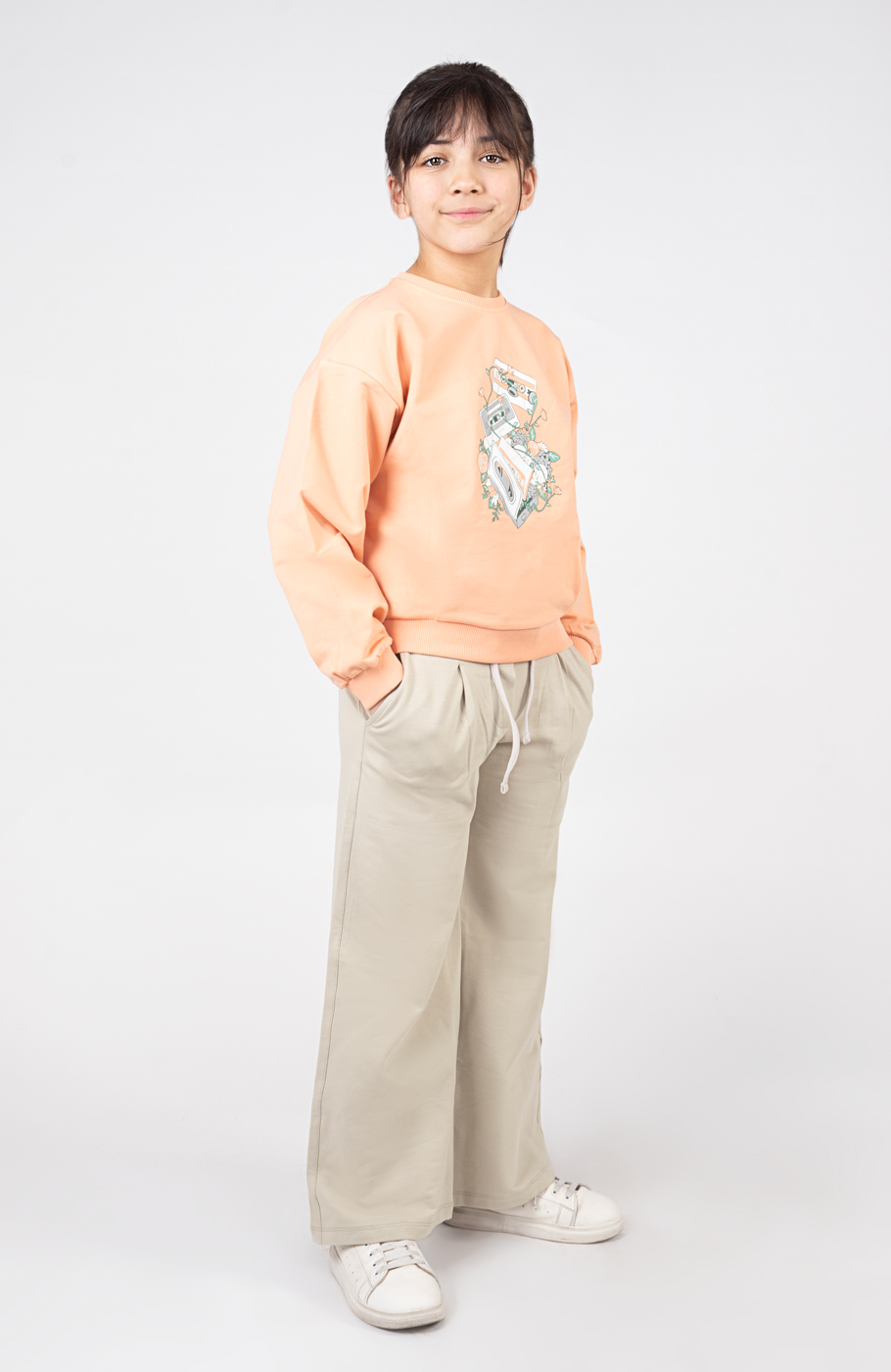 بلوز دورس لایکرا پیلی دار (ست با کد10529)