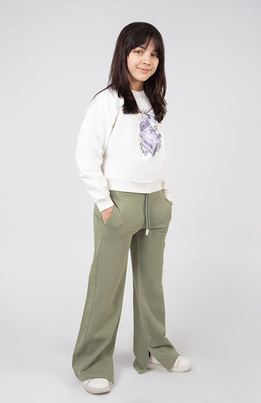 بلوز دورس لایکرا پیلی دار (ست با کد10529)