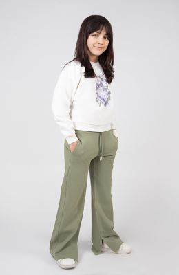 بلوز دورس لایکرا پیلی دار (ست با کد10529)