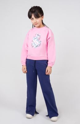 بلوز دورس لایکرا پیلی دار (ست با کد10529)