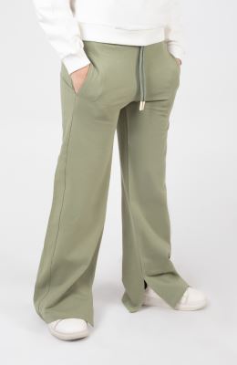 شلوار دورس لایکرا بوت کات چاک دار(ست با کد 10528)