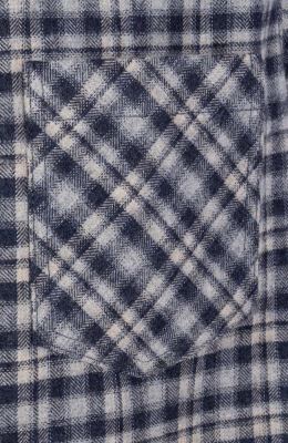 شومیز فلانل آستین بلند کلاه دار