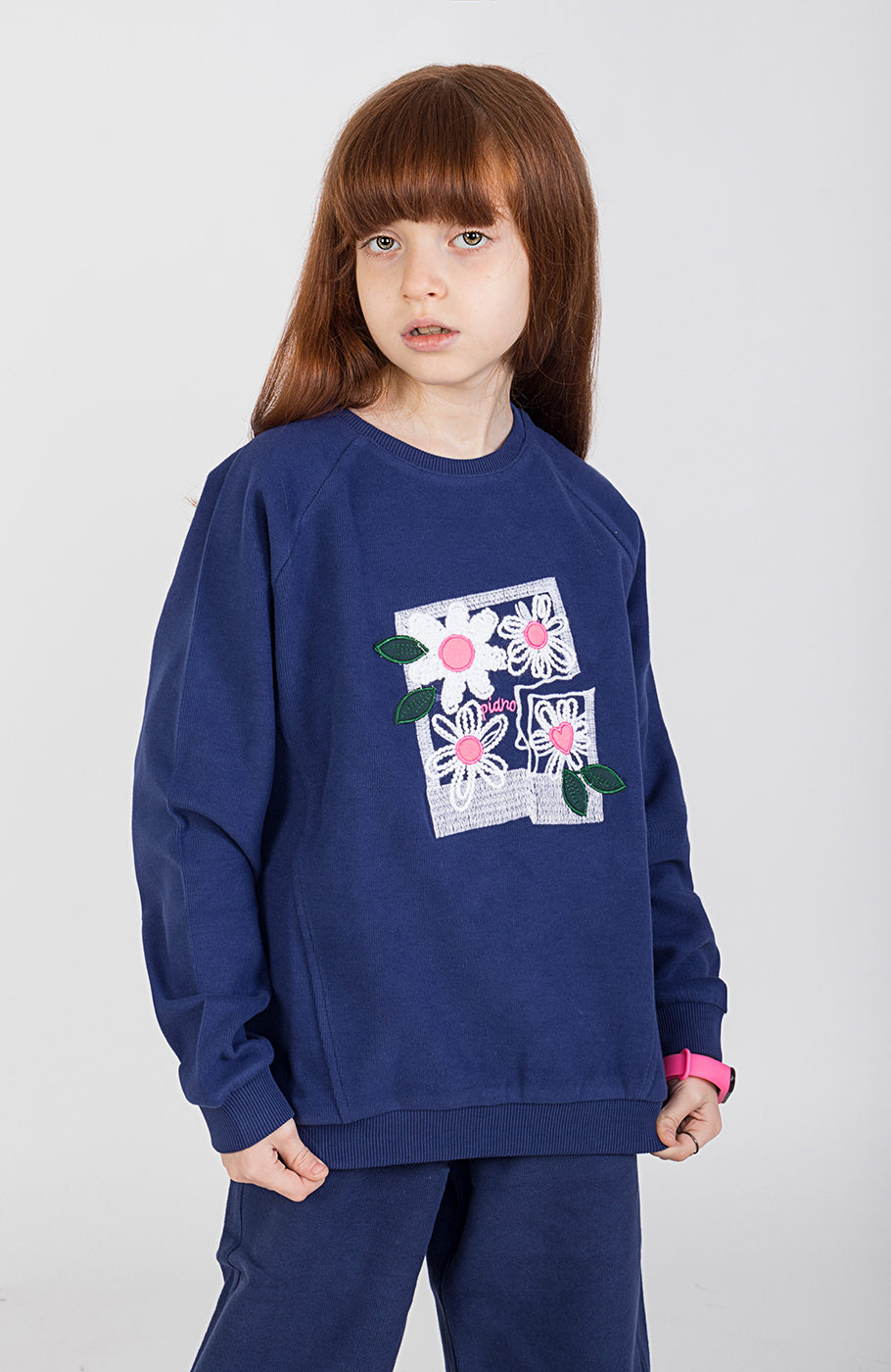 بلوز سلانیک آستین رگلان (ست با کد 10535)