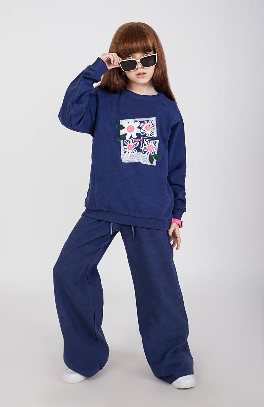 بلوز سلانیک آستین رگلان (ست با کد 10535)