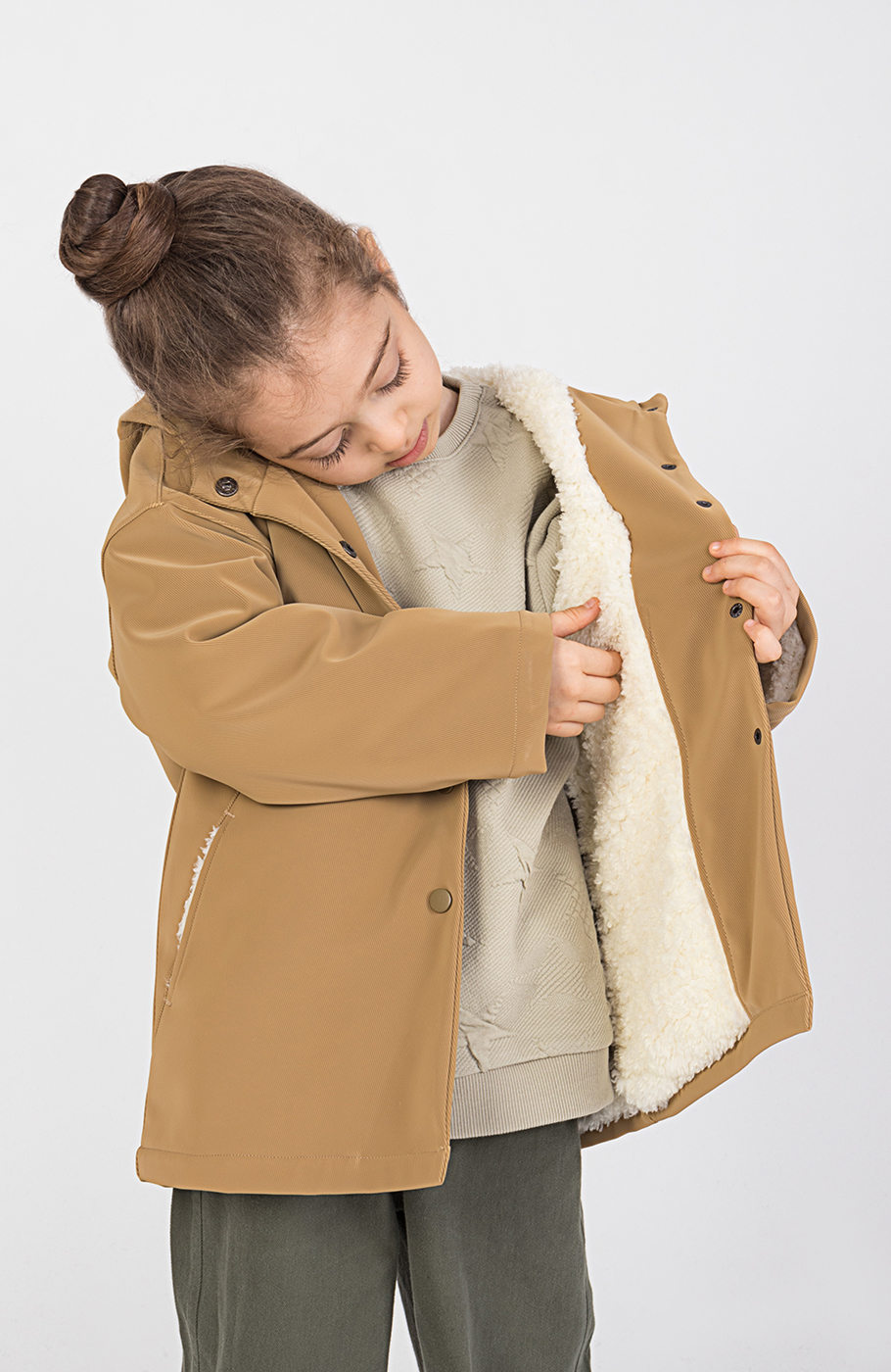 کاپشن سیلیکونی با آستر شرپا