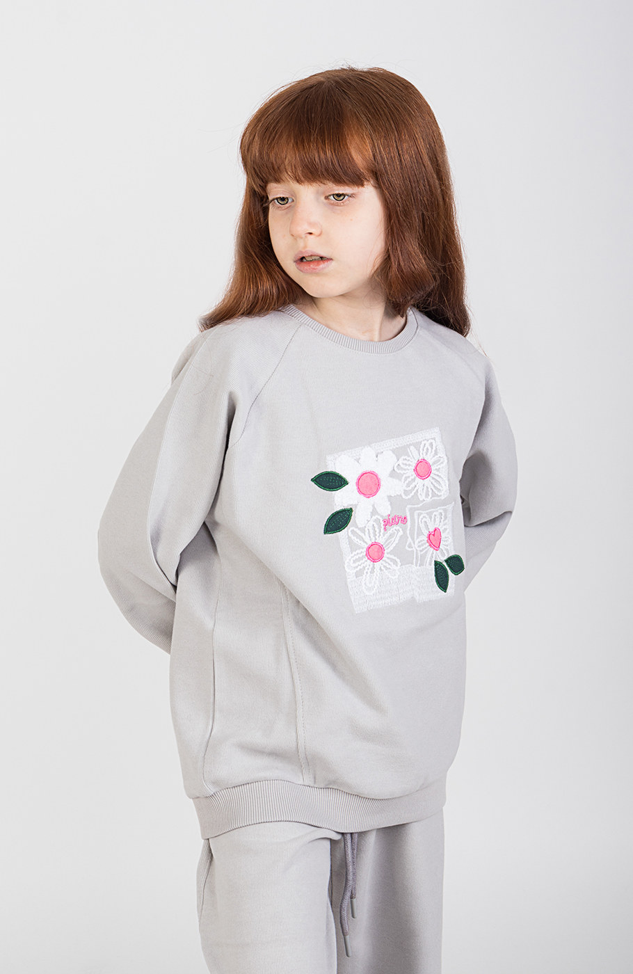 بلوز سلانیک آستین رگلان (ست با کد 10535)