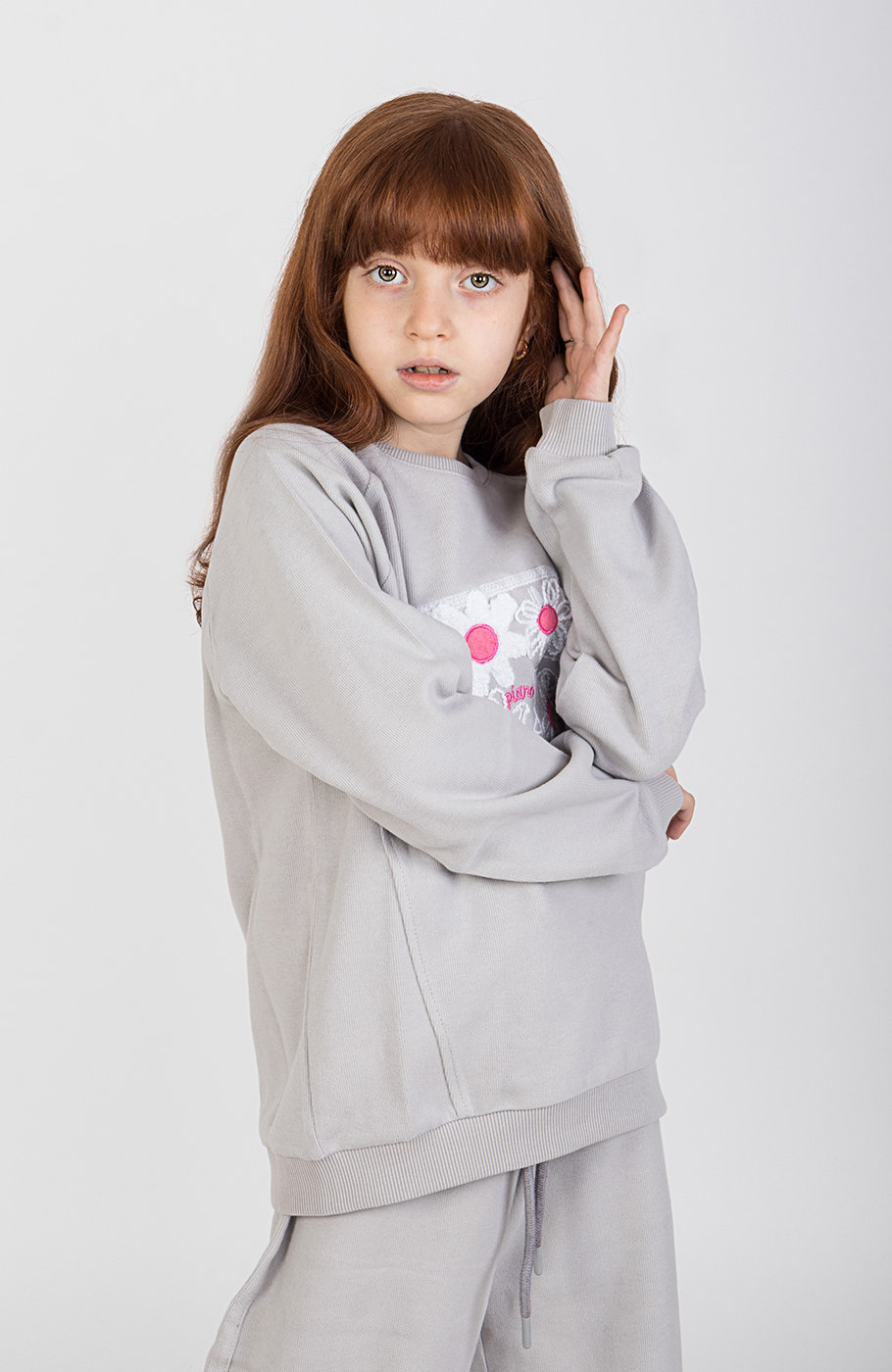 بلوز سلانیک آستین رگلان (ست با کد 10535)