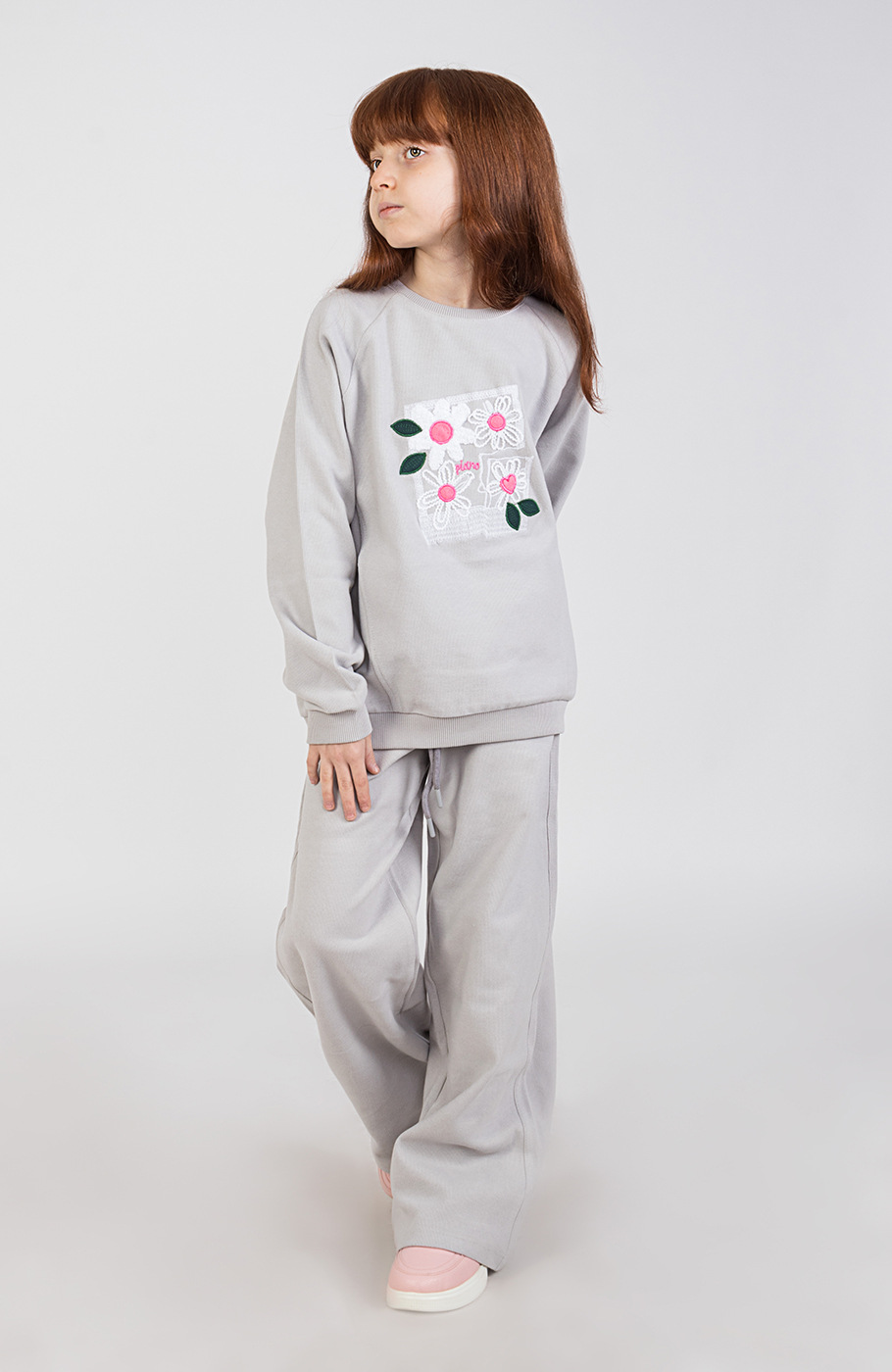 بلوز سلانیک آستین رگلان (ست با کد 10535)