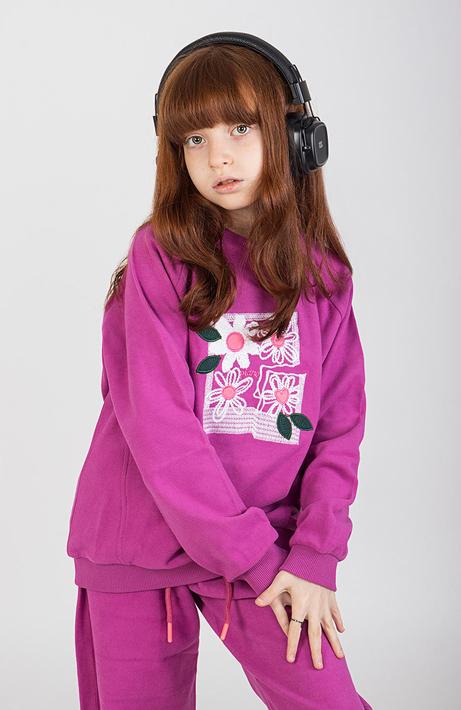 بلوز سلانیک آستین رگلان (ست با کد 10535)