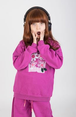 بلوز سلانیک آستین رگلان (ست با کد 10535)