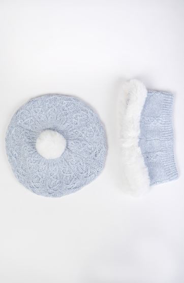 کلاه بره و رینگ بافت لبه خزه دار